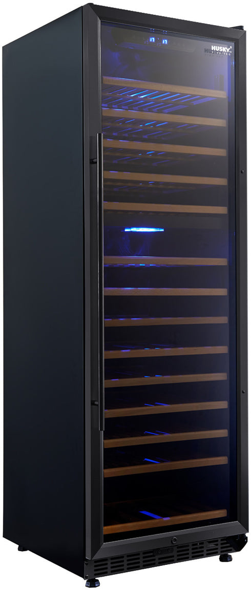 Husky Vino Pro 166 Btls Wine Storage Cabinet HUS-WC168D-BK-ZY